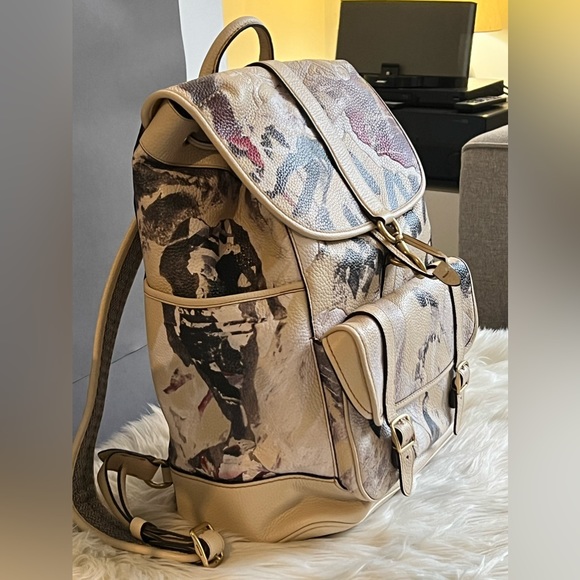 💰SOLD - CE190 - Coach X Mint + Serf Carriage Backpack - Picture 2 of 13